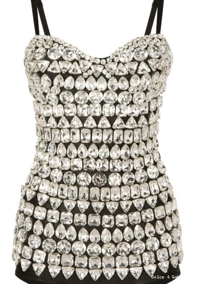 Affordable Women rhinestone-embellished bodysuit KIM Dolce Gabbana & DOLCE&GABBANA 0303