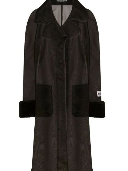 Rep Gabbana KIM Women coat DOLCE&GABBANA & trench Dolce organza 0307